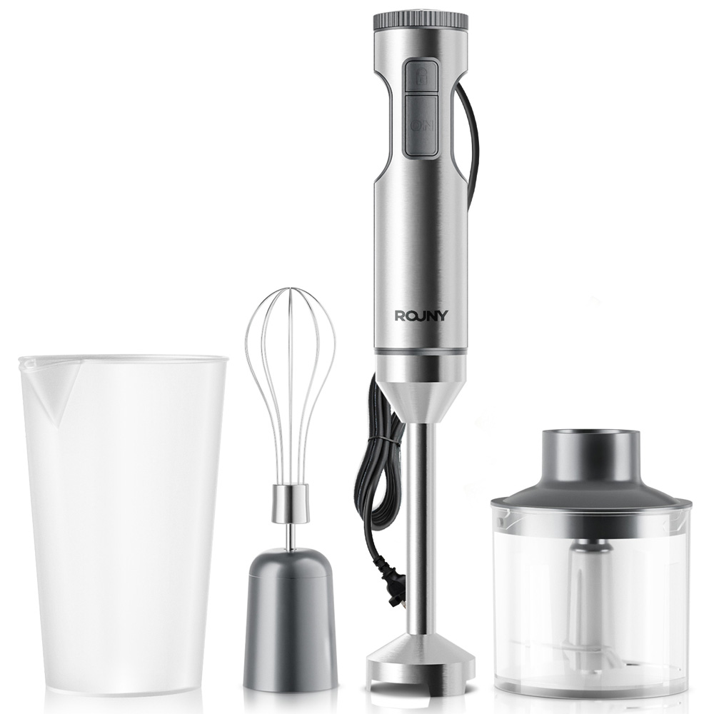 Commercial Blender Heavy Duty - เครื่องปั่นมืออเนกประสงค์ 4-in-1 ทรงพลัง, หัวปั่นสแตนเลส, โถผสม 700