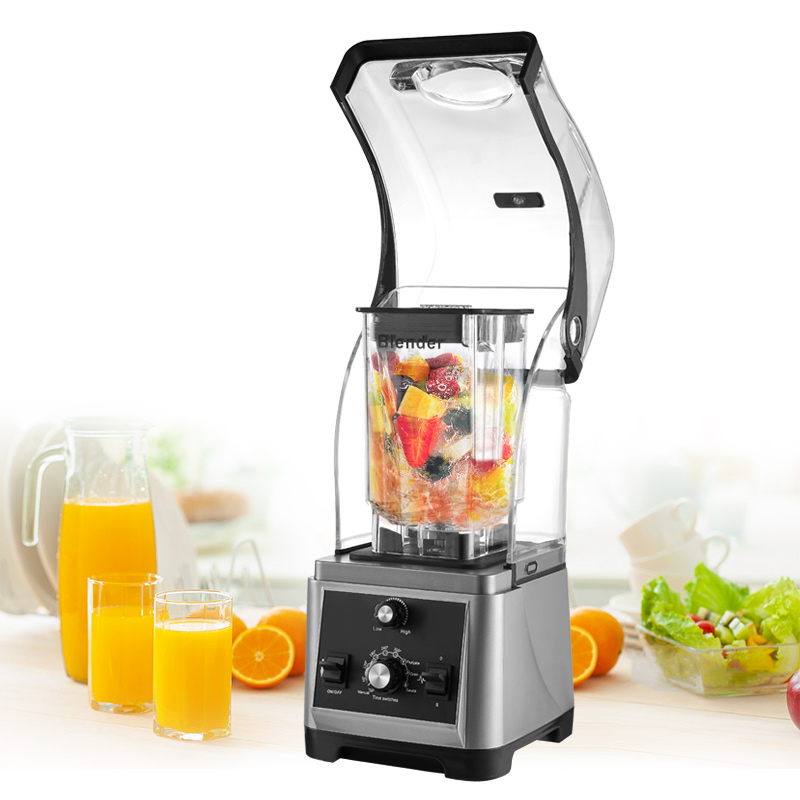 Commercial Blender Heavy Duty - เครื่องปั่นสมูทตี้แบบหนัก 1.8 ลิตร สำหรับใช้งานเชิงพาณิชย์ พร้อมระบบป้องกันเสียงรบกวน