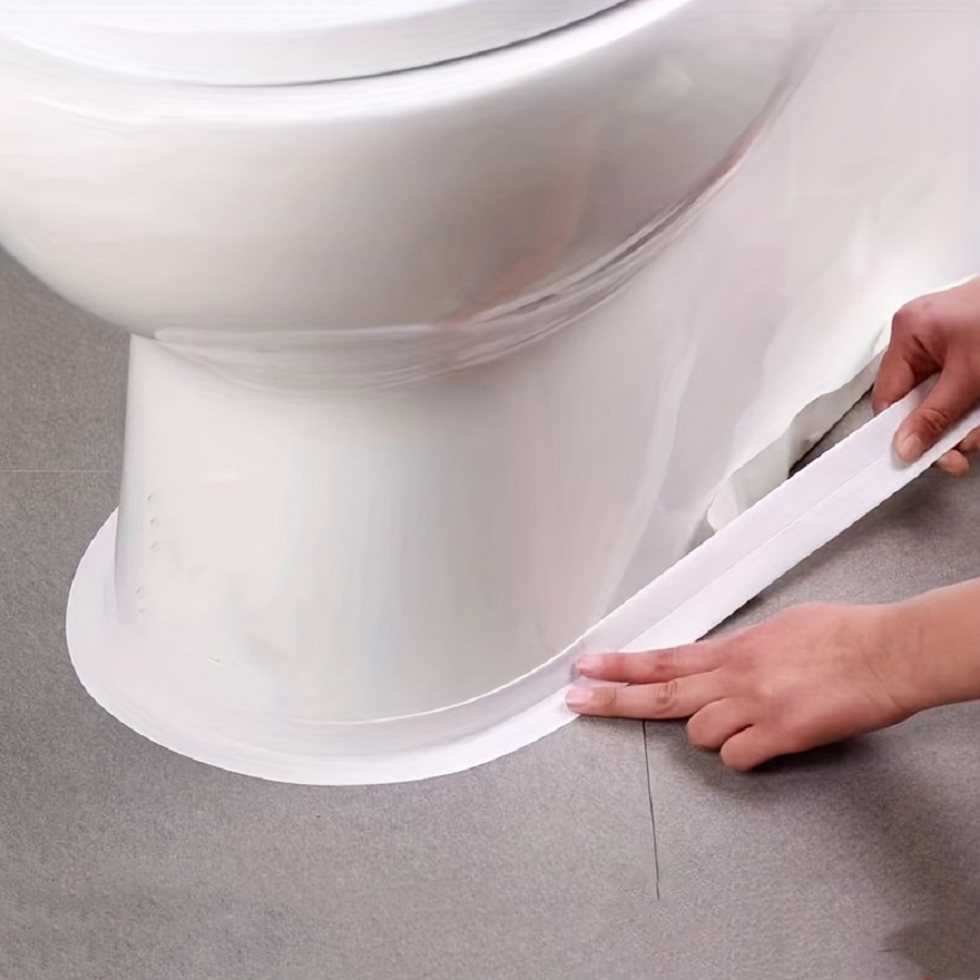 Commercial Kitchen Wall - เทปปิดรอยต่ออ่างอาบน้ำ 3.2 เมตร แบบมีกาวในตัว PVC กันน้ำมัน