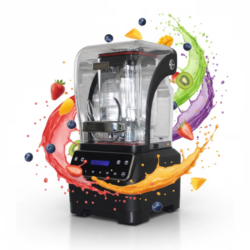 Commercial Blender Heavy Duty - เครื่องปั่นน้ำแข็งอุตสาหกรรมความเร็วสูง รุ่นใช้งานหนัก ความจุ 2 ลิตร สำหรับร้านอาหาร