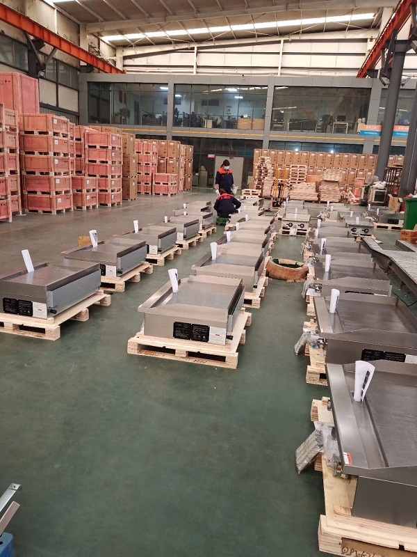 Commercial Kitchen Burner - เตากริลล์แบบแบนขนาด 36 นิ้ว 3 หัวเตา สำหรับเชิงพาณิชย์,