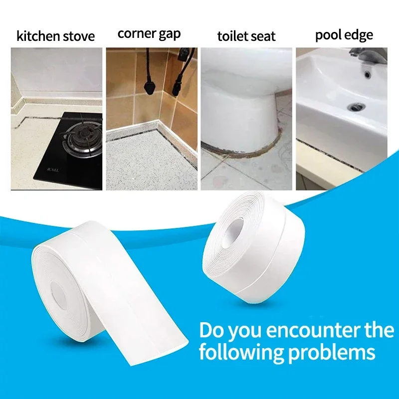 1 ม้วนเทปกันน้ํา PVC เทปปิดผนึ - Commercial Kitchen Wall บทวิจารณ์และราคา