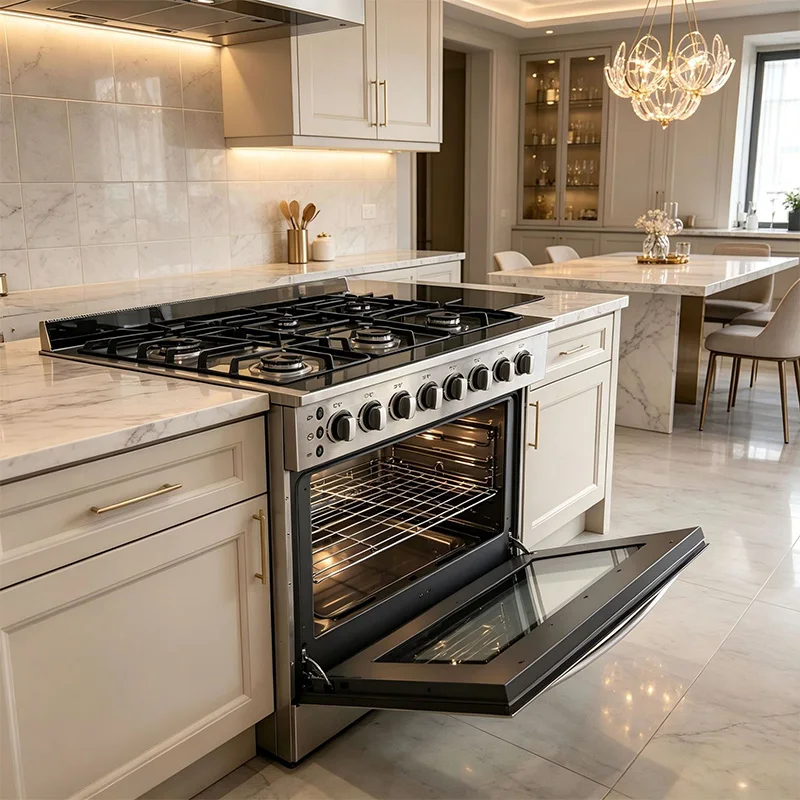 เตาแก๊สและเตาอบ 6 หัวเตาเชิงพา - Commercial Kitchen Burner บทวิจารณ์และราคา