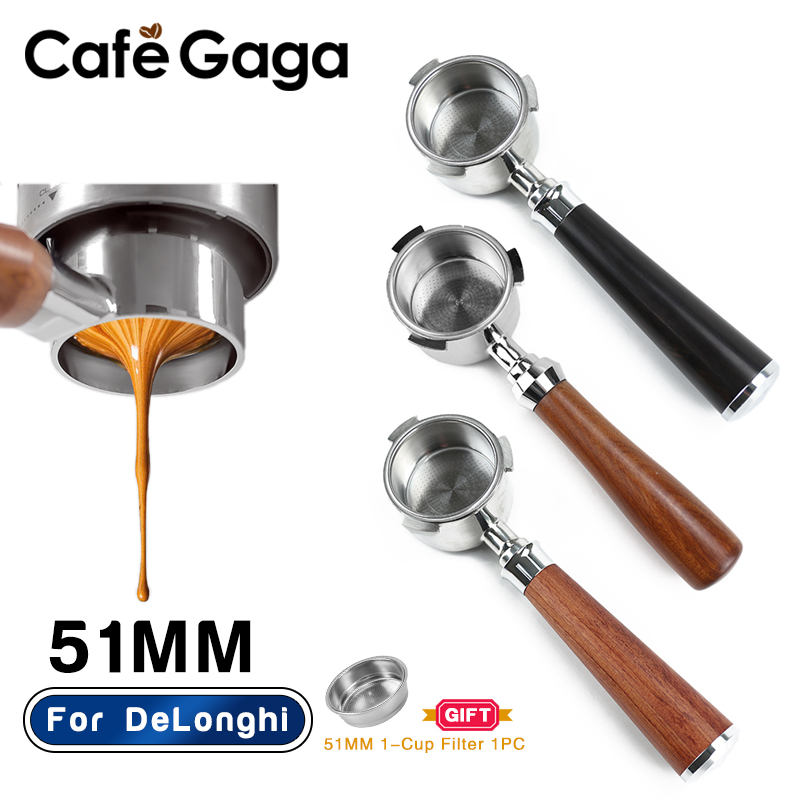 พอร์ทาฟิลเตอร์แบบไม่มีฐานขนาด  - Delonghi Espresso Dedica 685 บทวิจารณ์และราคา