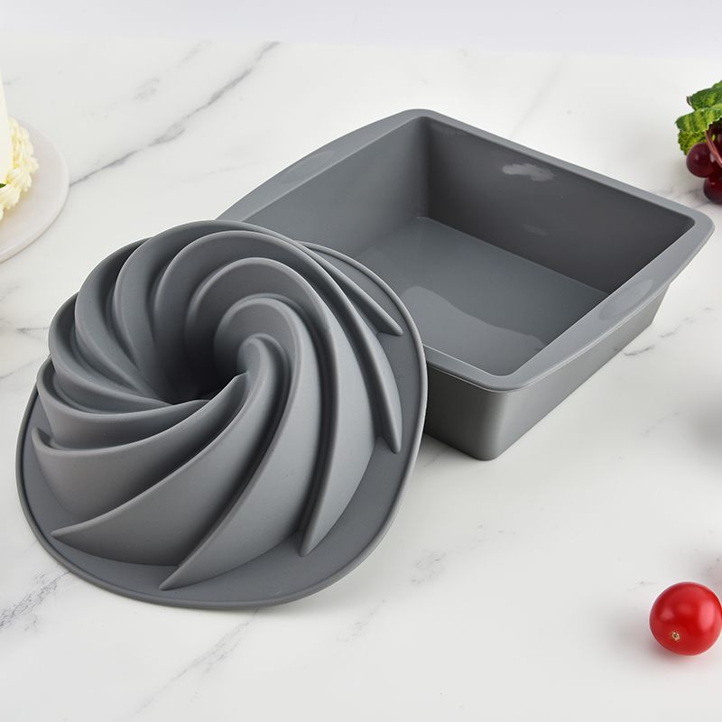 พิมพ์เค้กซิลิโคนทรงสี่เหลี่ยม  - Commercial Kitchen Cooking บทวิจารณ์และราคา