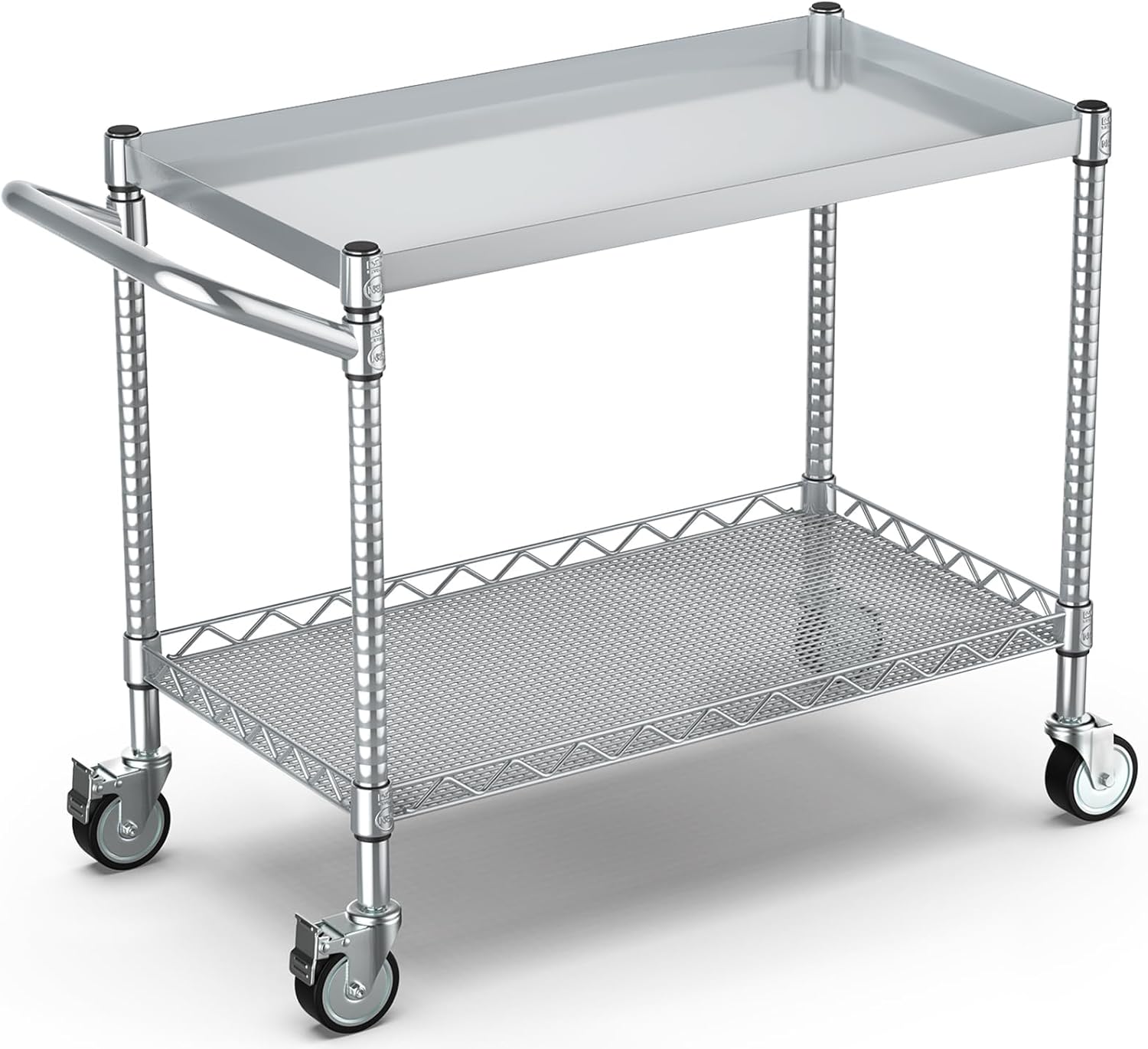 รถเข็นเก็บของอเนกประสงค์ 2 ชั้ - Commercial Kitchen Warehouse บทวิจารณ์และราคา