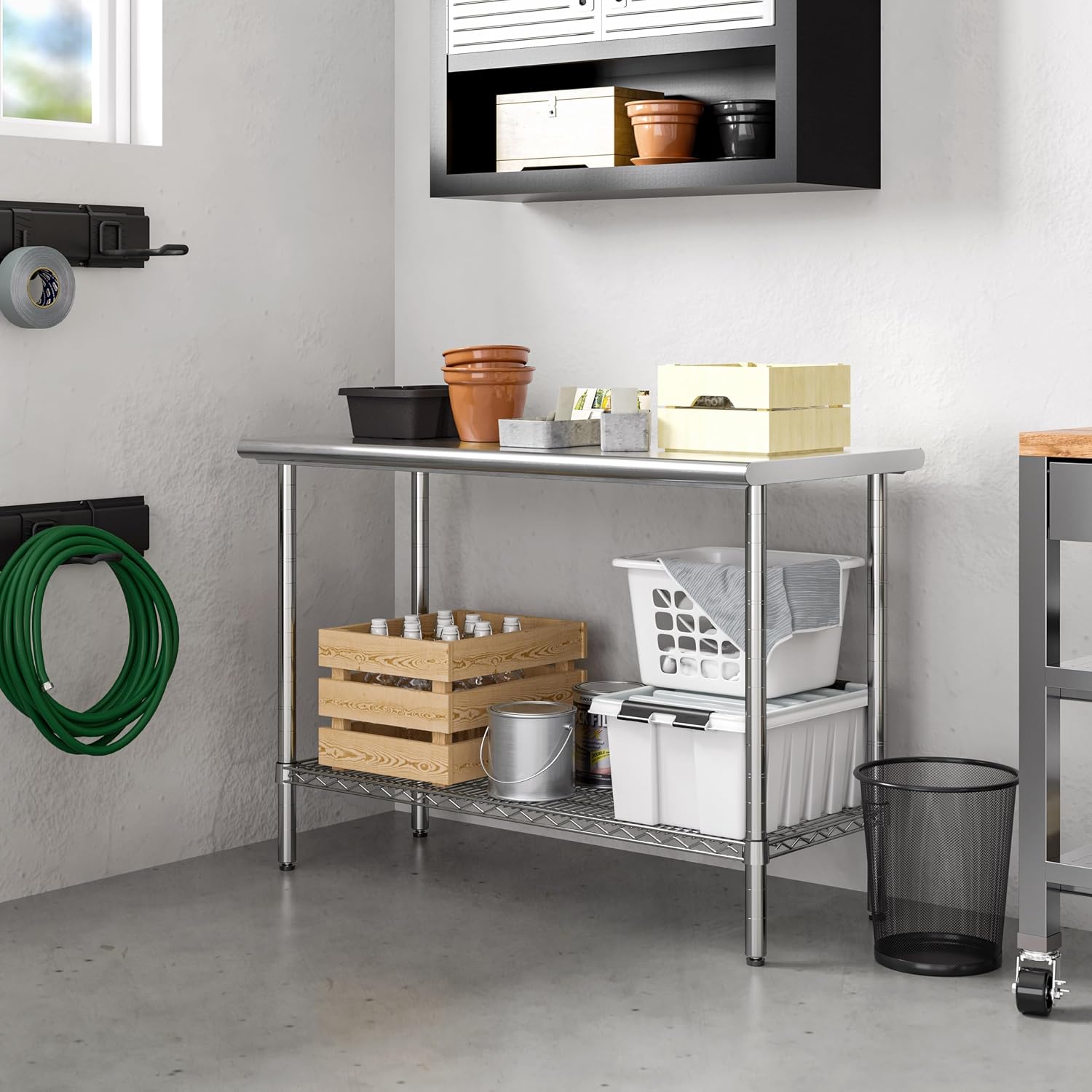 โต๊ะทำงานเชิงพาณิชย์แบบเกาะกลา - Commercial Kitchen Warehouse บทวิจารณ์และราคา