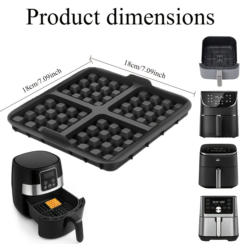 แม่พิมพ์วาฟเฟิลทรงสี่เหลี่ยม,  - Commercial Kitchen Cooking บทวิจารณ์และราคา