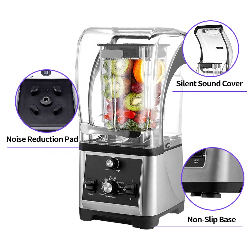 เครื่องปั่นสมูทตี้แบบหนัก 1.8  - Commercial Blender Heavy Duty บทวิจารณ์และราคา