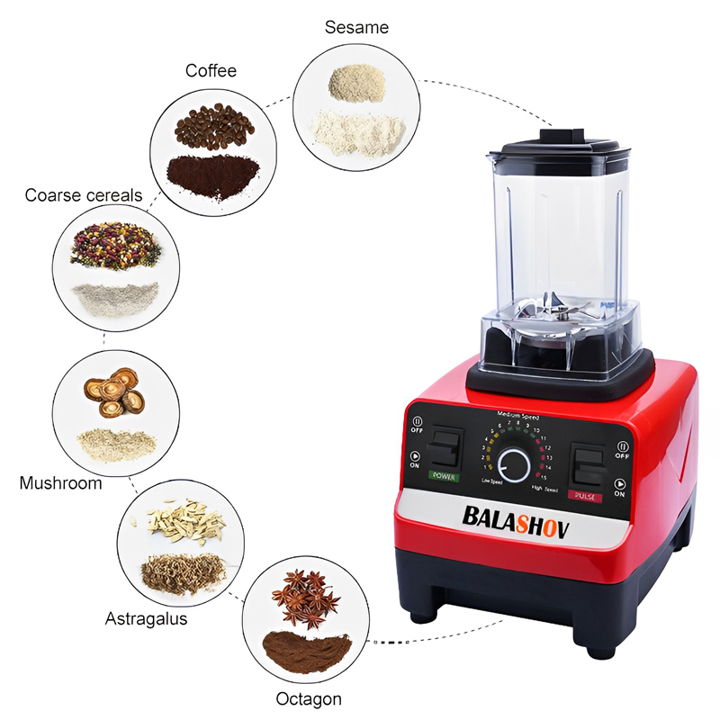 2000W Heavy Duty เครื่องปั่นเช - Commercial Blender Heavy Duty บทวิจารณ์และราคา