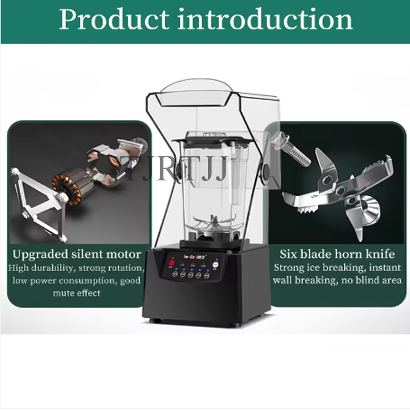 เครื่องปั่นน้ำแข็งเกรดเชิงพาณิ - Commercial Blender Heavy Duty บทวิจารณ์และราคา