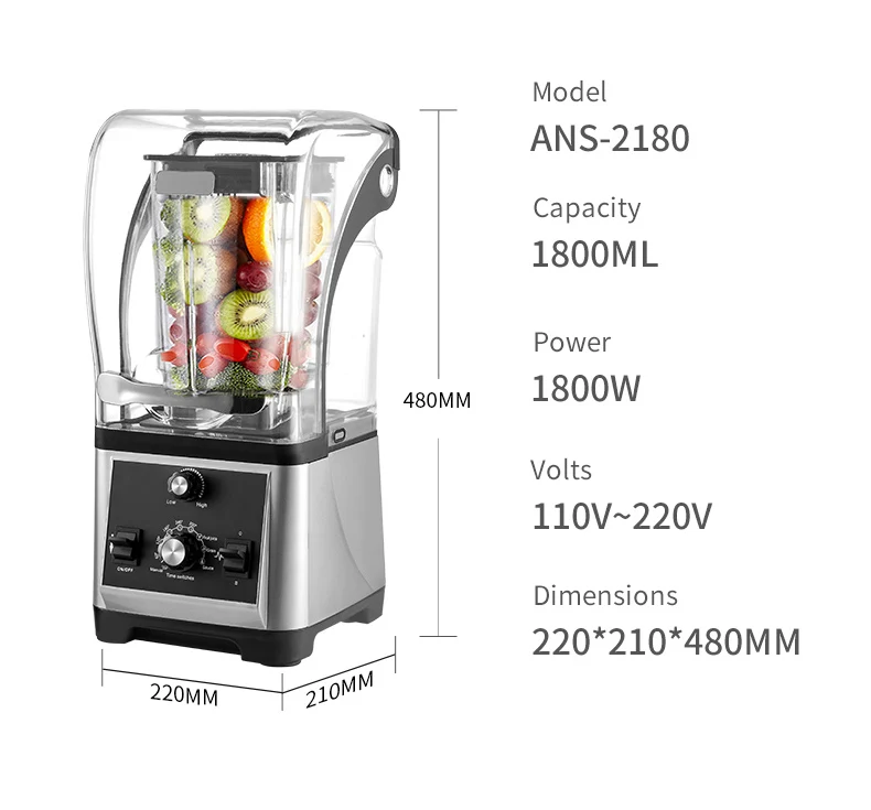 เครื่องปั่นอเนกประสงค์สำหรับงา - Commercial Blender Heavy Duty บทวิจารณ์และราคา