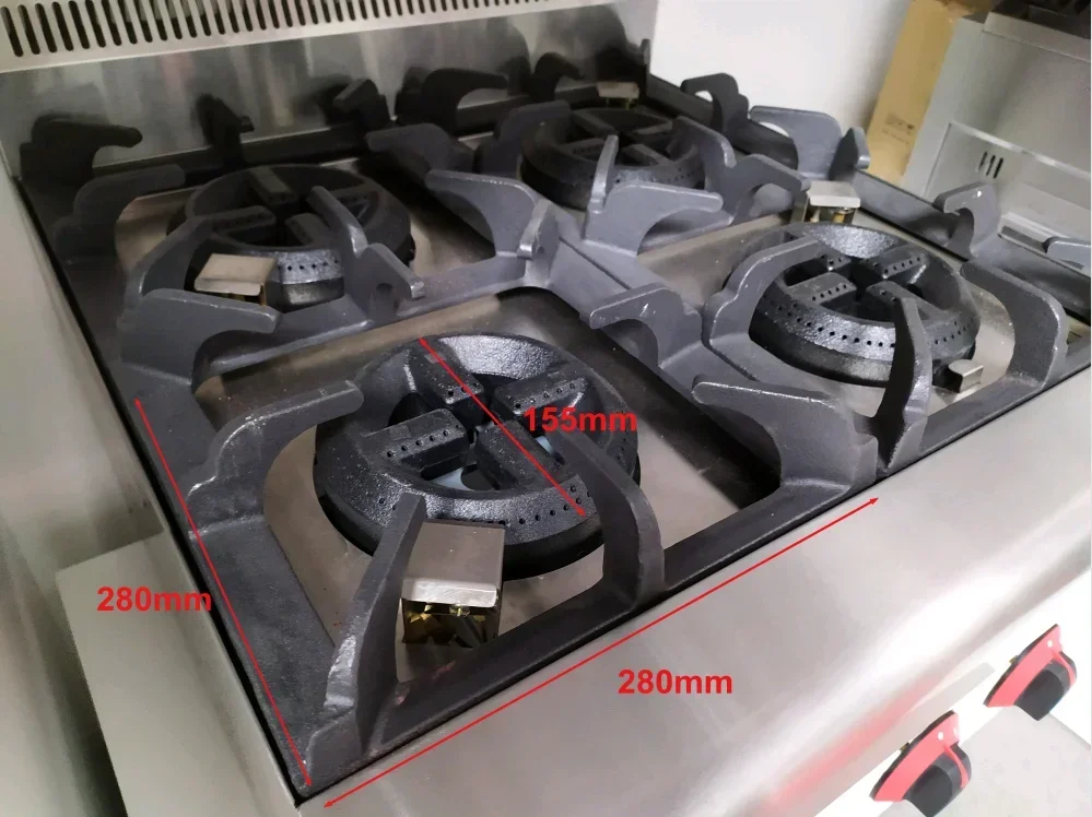 อุปกรณ์ครัวสแตนเลสเชิงพาณิชย์  - Commercial Kitchen Burner บทวิจารณ์และราคา