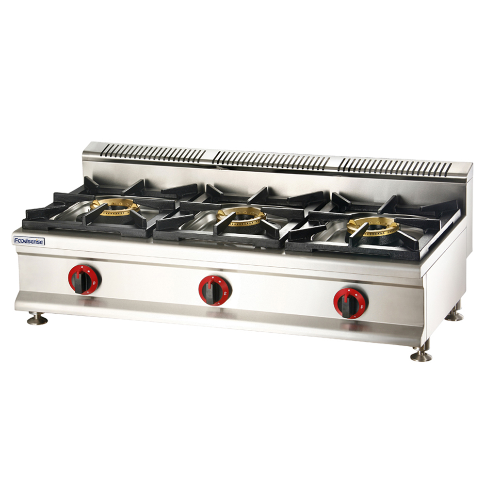 เตาแก๊สเชิงพาณิชย์ 3 หัวเตา เต - Commercial Kitchen Burner บทวิจารณ์และราคา