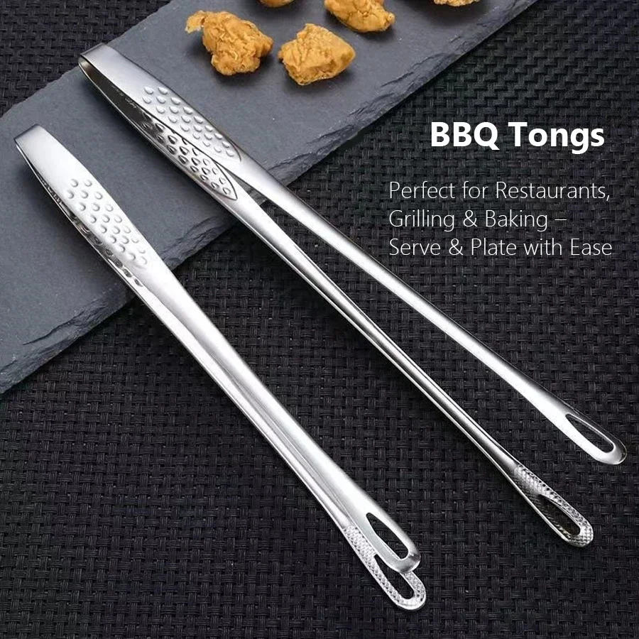 ที่คีบอาหารสแตนเลส ทนความร้อน  - Commercial Kitchen Cooking บทวิจารณ์และราคา