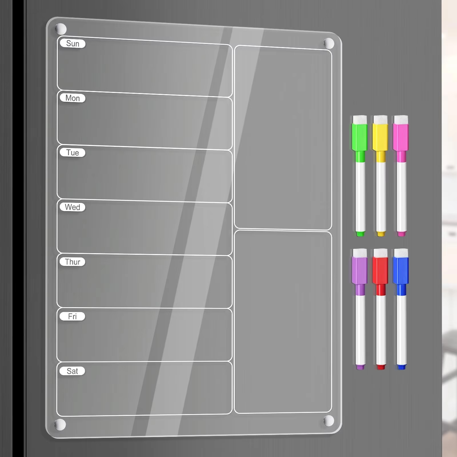 อะคริลิค Meal Planner เมนูแม่เ - Commercial Kitchen Layout บทวิจารณ์และราคา